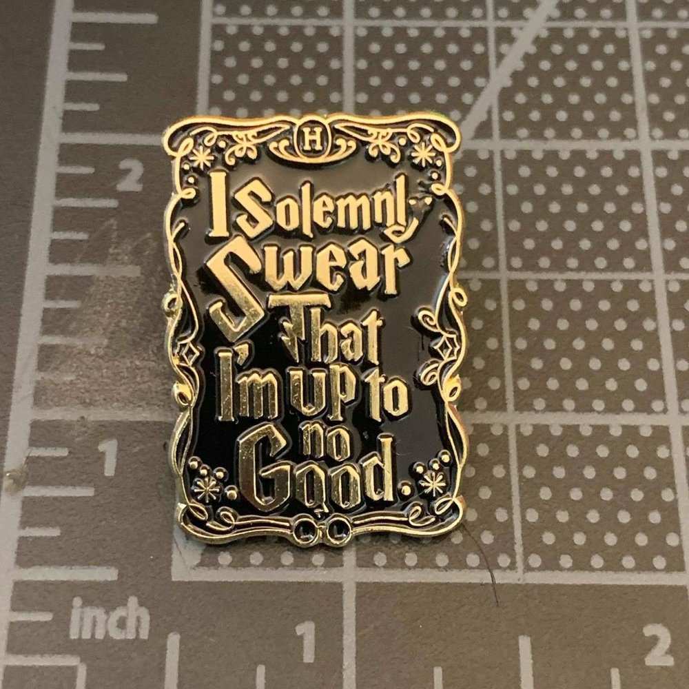 Harry Potter "I solemnly swear" Pin